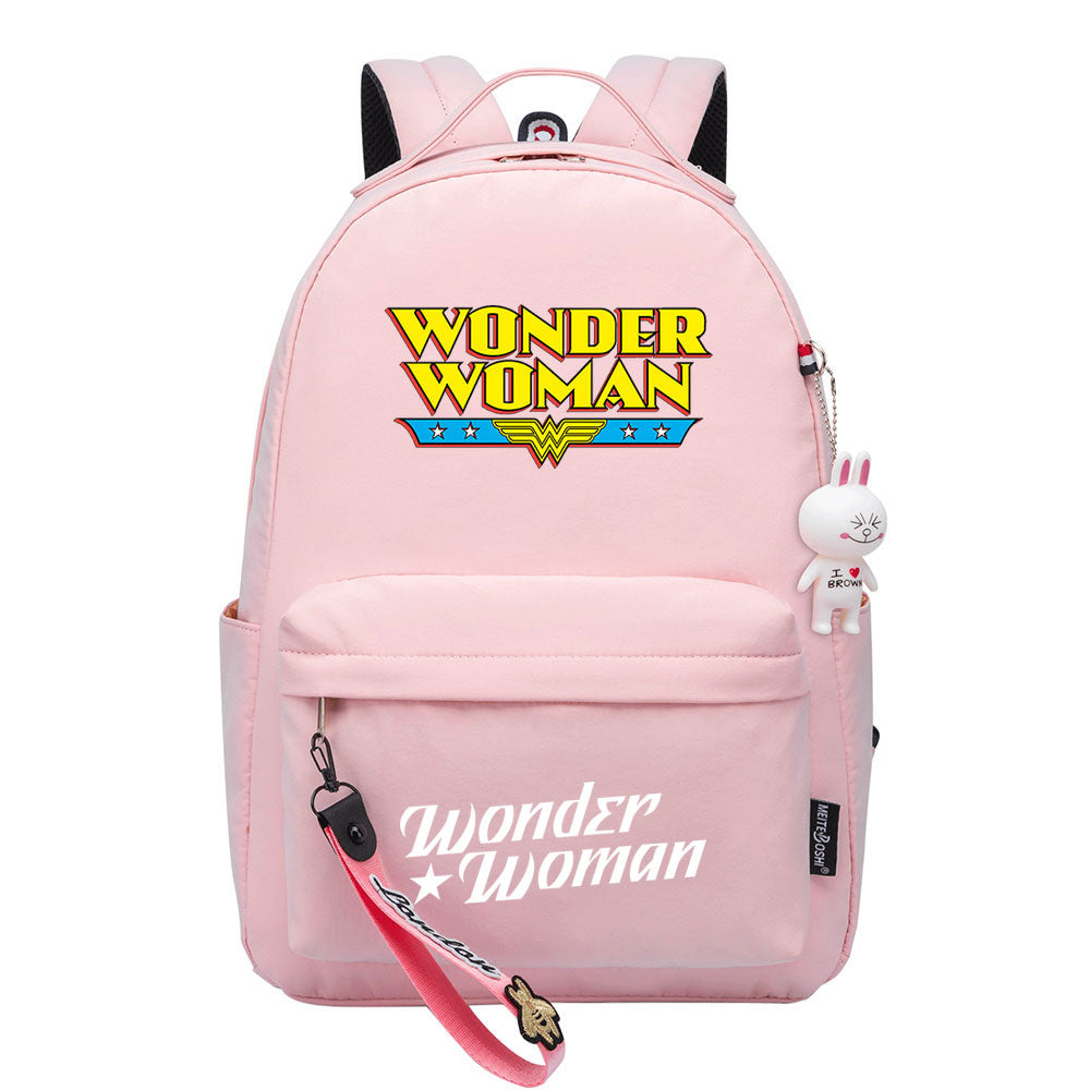 Wonder Woman Diana Prince Cosplay Backpack School Bag Water Proof