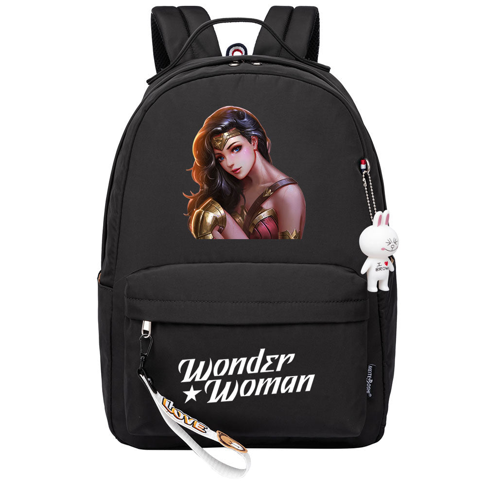 Wonder Woman Diana Prince Cosplay Backpack School Bag Water Proof