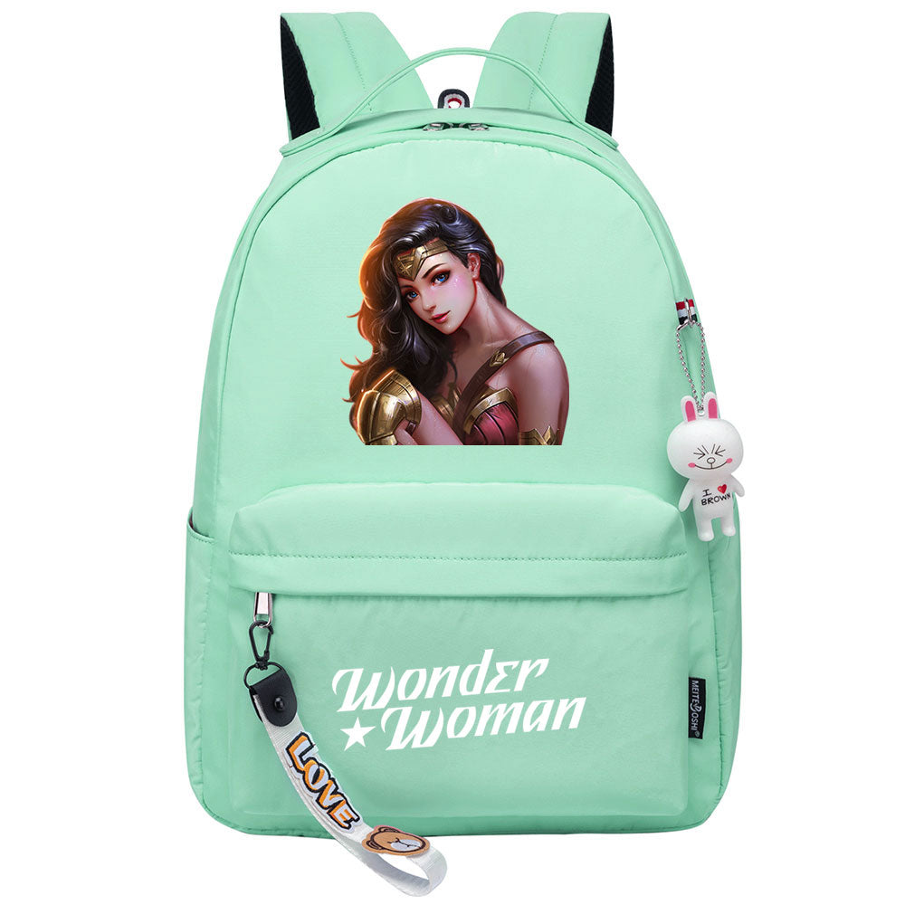 Wonder Woman Diana Prince Cosplay Backpack School Bag Water Proof