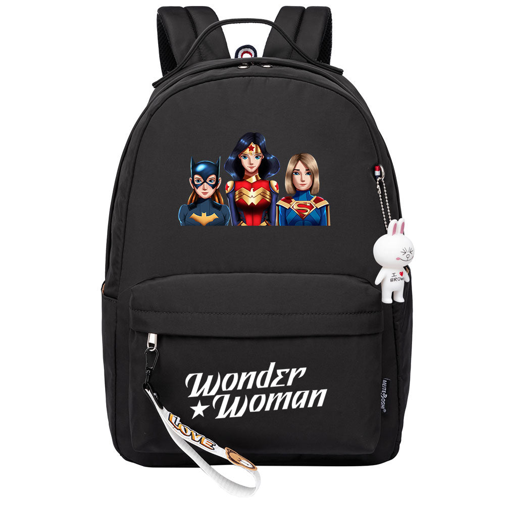 Wonder Woman Diana Prince Cosplay Backpack School Bag Water Proof