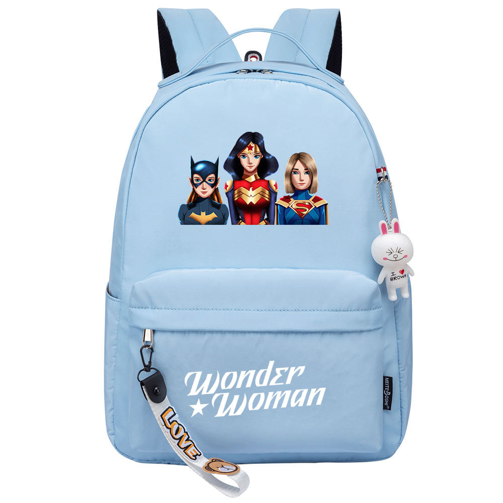 Wonder Woman Diana Prince Cosplay Backpack School Bag Water Proof