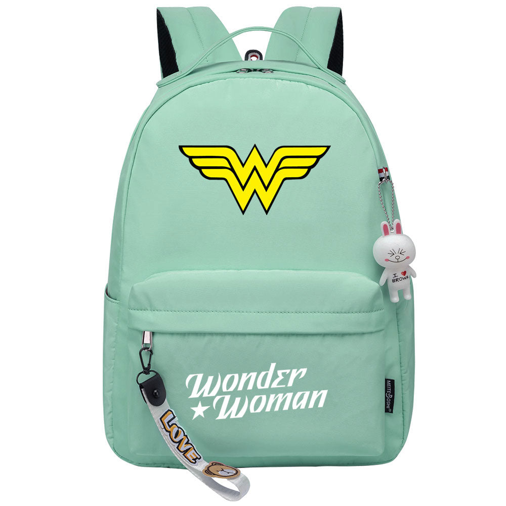 Wonder Woman Diana Prince Cosplay Backpack School Bag Water Proof