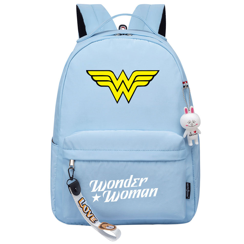 Wonder Woman Diana Prince Cosplay Backpack School Bag Water Proof