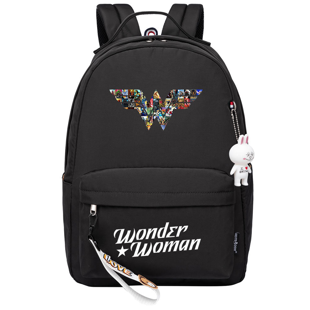 Wonder Woman Diana Prince Cosplay Backpack School Bag Water Proof