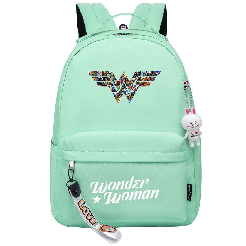 Wonder Woman Diana Prince Cosplay Backpack School Bag Water Proof