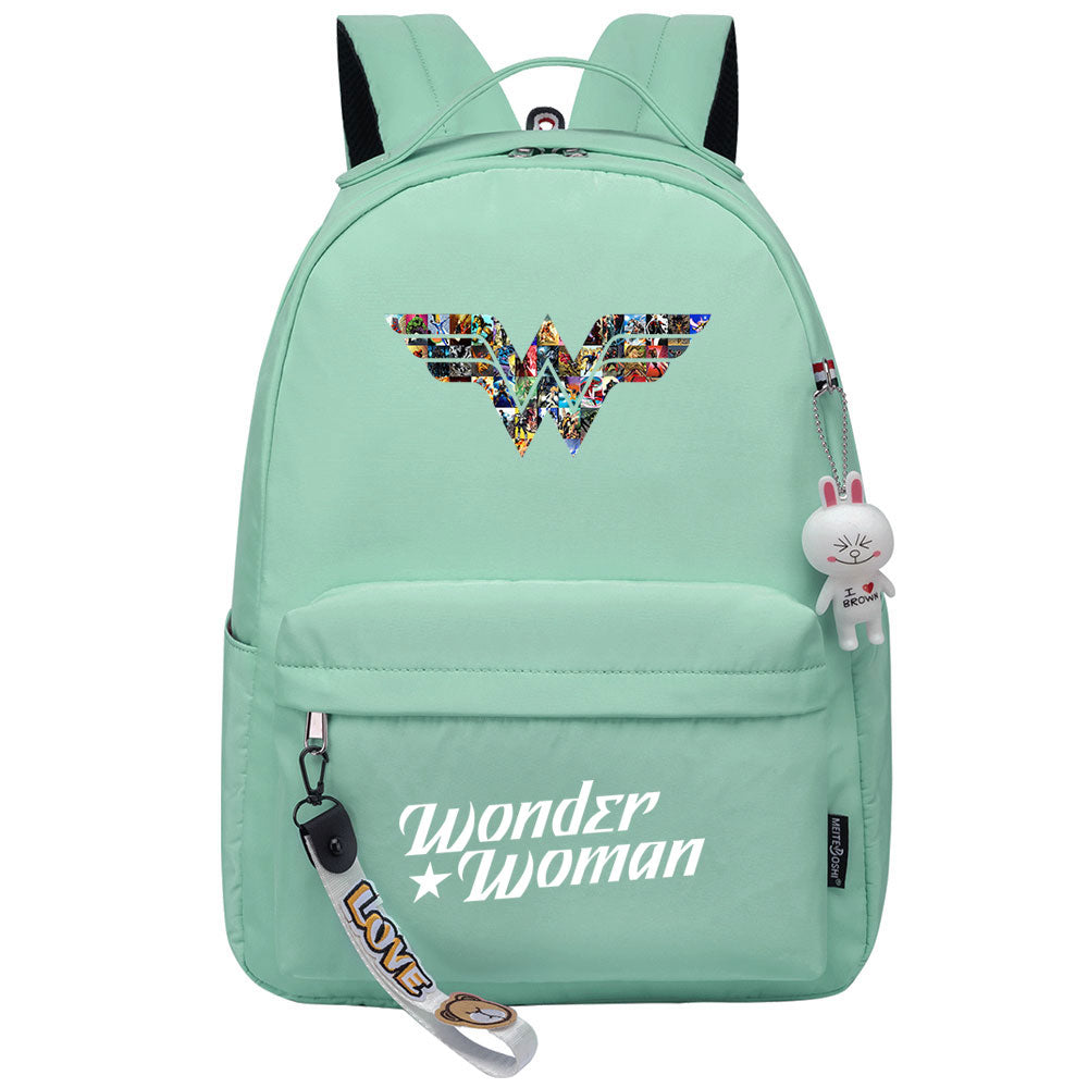 Wonder Woman Diana Prince Cosplay Backpack School Bag Water Proof