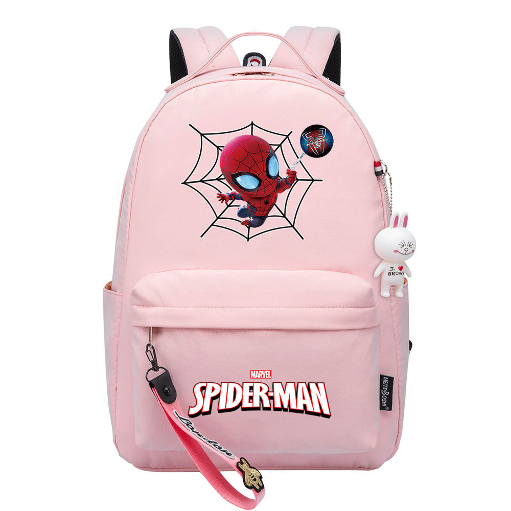 Spiderman Superhero Cosplay Backpack School Bag Water Proof