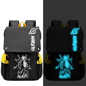 Naruto Backpack Uzumaki Naruto Uchiha Sasuke Cosplay Oxford School Bag