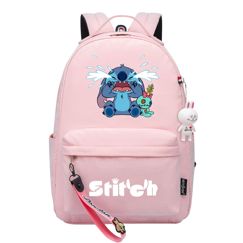 Stitch Cosplay Backpack School Bag Water Proof