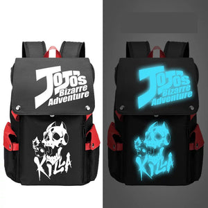 JoJo's Bizarre Adventure Backpack Yugi Amane Cosplay Oxford School Bag