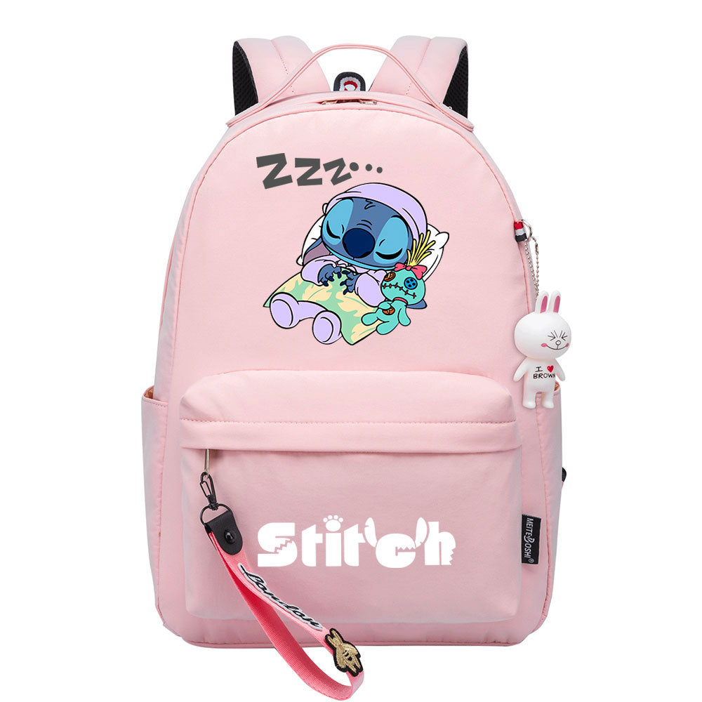 Stitch Cosplay Backpack School Bag Water Proof