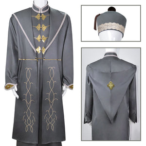 Harry Potter Albus Dumbledore Uniform Clothes Halloween Cosplay Wizard Costume