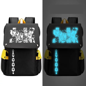 JoJo's Bizarre Adventure Backpack Yugi Amane Cosplay Oxford School Bag
