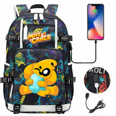 Mikecrack USB Charging Backpack School NoteBook Laptop Travel Bags