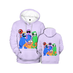 Rainbow Friends 3D Printed Sweater Sweatshirt for Youth Kids
