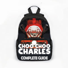 Choo Choo Charles Full Printed Backpack School Bag for Kids 13inches