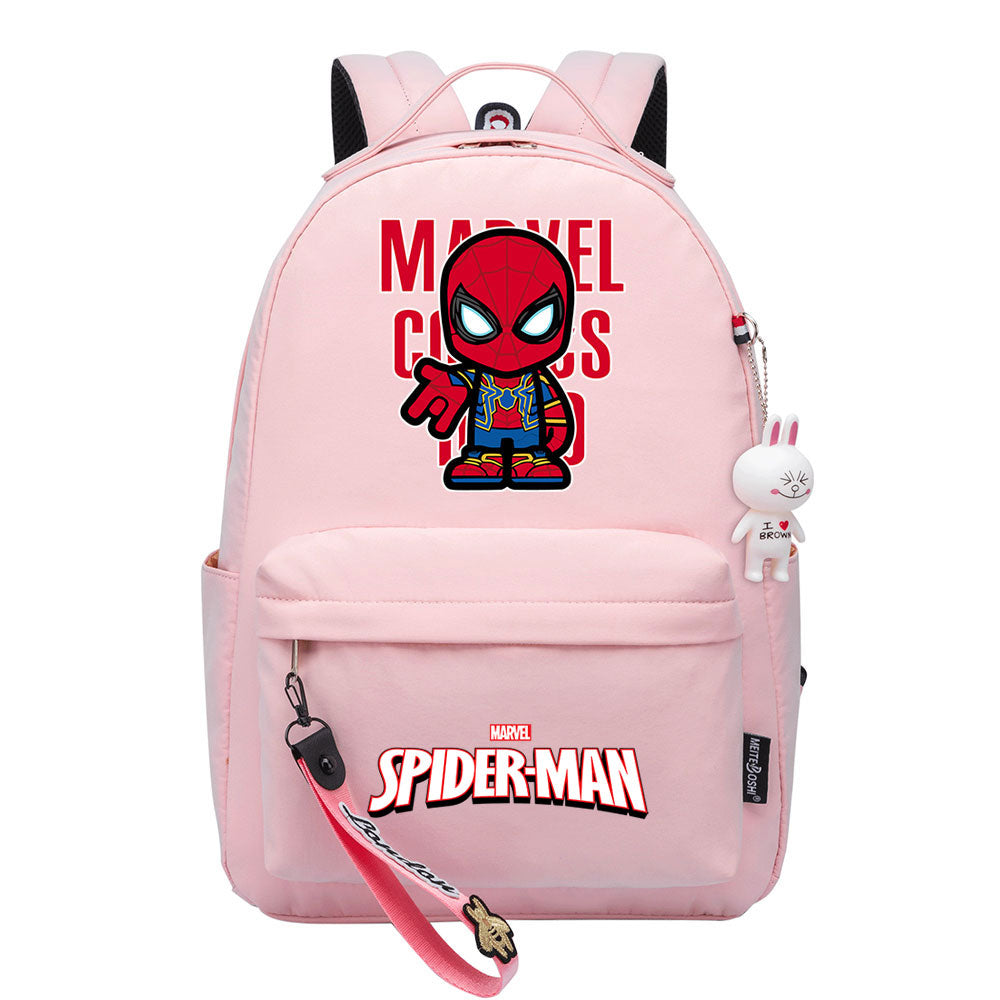 Spiderman Superhero Cosplay Backpack School Bag Water Proof