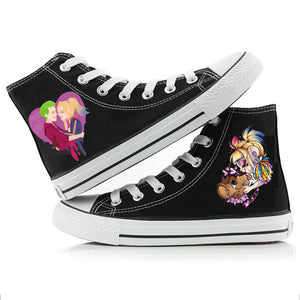 Suicide Squad Harley Quinn #1 High Tops Casual Canvas Shoes Unisex Sneakers