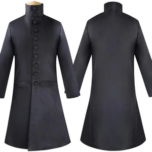 Harry Potter Professor Severus Snape Halloween Cosplay Costume Hogwarts School Uniform