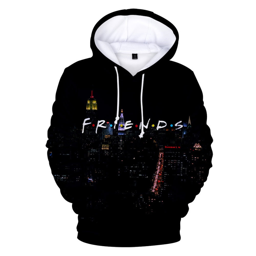 Friends Cosplay Sweater Hoodie Sweatshirt Coat For Kids Adults
