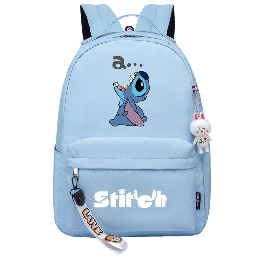 Stitch Cosplay Backpack School Bag Water Proof