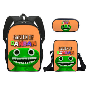 Garten of banban Schoolbag Backpack Lunch Bag Pencil Case 3pcs Set Gift for Kids Students