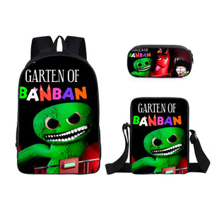 Garten of banban Schoolbag Backpack Lunch Bag Pencil Case 3pcs Set Gift for Kids Students