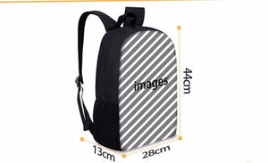 Deadpool Marvel Backpack School Supplies Satchel Casual Book Bag School Bag for Kids Boy Girls Backpack Junior Bag