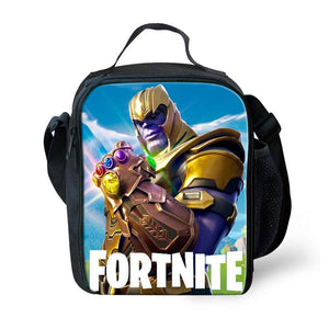 Game Fortnight Thanos Infinity Gauntlet Glove Lunchbox Bag Lunch Box