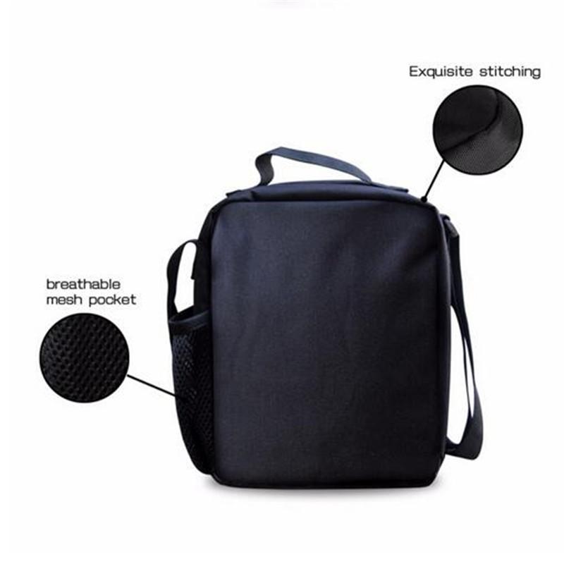 Pokemon Detective Pikachu Insulated Lunch Bag for Boy Kids Thermos Cooler Adults Tote Food Lunch Box
